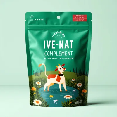 AI-Generated packaging for Food pouch