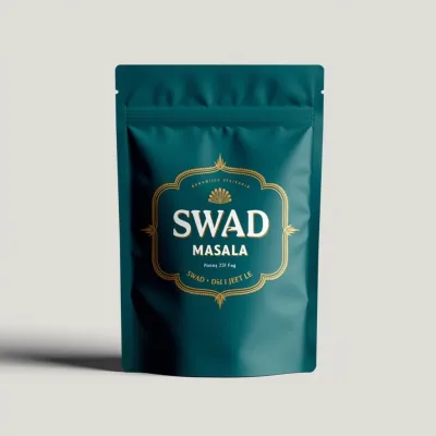 AI-Generated packaging for Food pouch