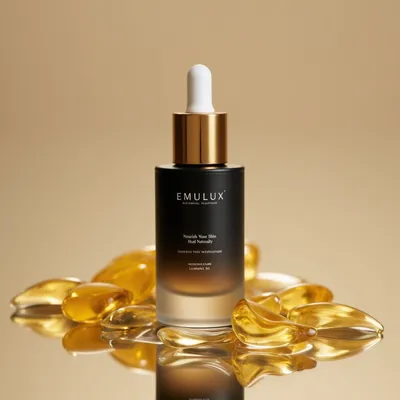 AI-Generated packaging for Dropper bottle