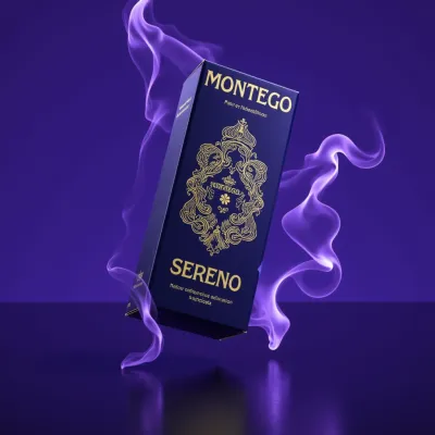 AI-Generated charcoal carton box packaging