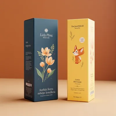 AI-Generated packaging for Carton box