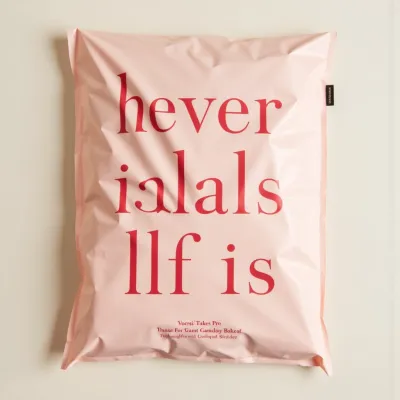 AI-Generated packaging for Plastic mailing bag