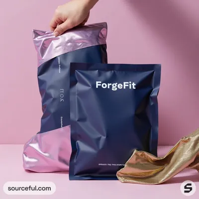 AI-Generated packaging for Plastic mailing bag