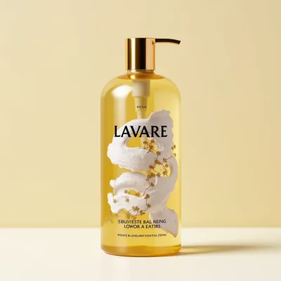 AI-Generated modern pump bottle packaging