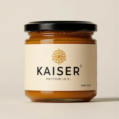 AI-Generated packaging for Food glass jar