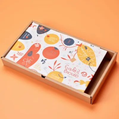 AI-Generated packaging for Mailer box