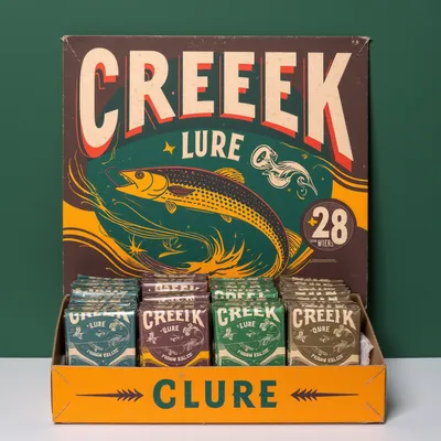 AI-Generated packaging for Shelf display box