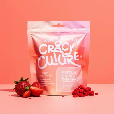 AI-Generated packaging for Food pouch