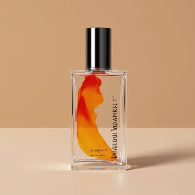AI-Generated packaging for Perfume bottle