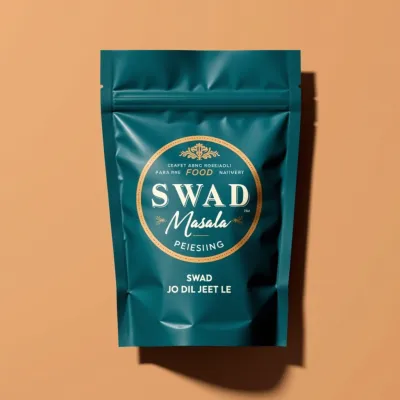 AI-Generated packaging for Food pouch