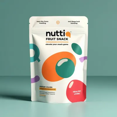 AI-Generated packaging for Food pouch in the Packaged Foods industry