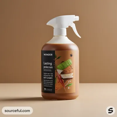 AI-Generated packaging for Spray bottle