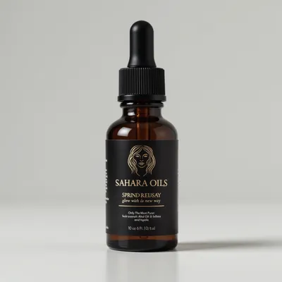 AI-Generated packaging for Dropper bottle