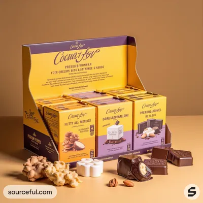 AI-Generated packaging for Shelf display box