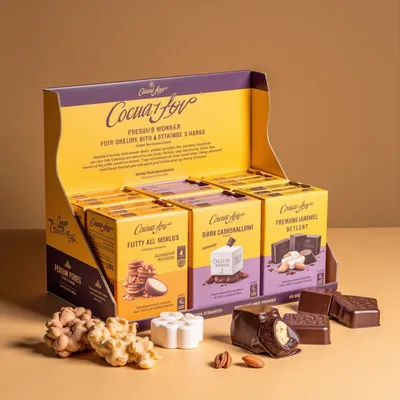 AI-Generated packaging for Shelf display box
