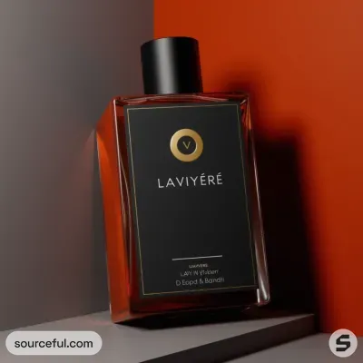 AI-Generated packaging for Perfume bottle in the Fashion and Accessories industry
