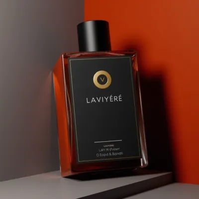 AI-Generated packaging for Perfume bottle