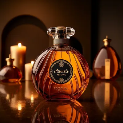 AI-Generated packaging for Perfume bottle