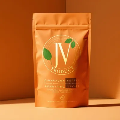 AI-Generated Food pouch packaging for Food and Snacks