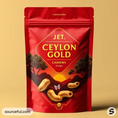 AI-Generated packaging for Food pouch in the Dairy Products industry