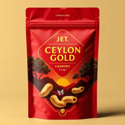 AI-Generated packaging for Food pouch in the Dairy Products industry