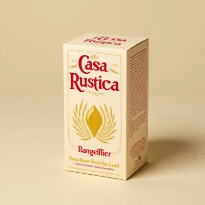 AI-Generated packaging for Carton box