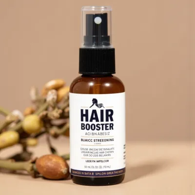 AI-Generated packaging for Mist spray bottle in the Haircare Products industry