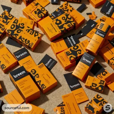 AI-Generated Carton box packaging for Beauty and Personal Care