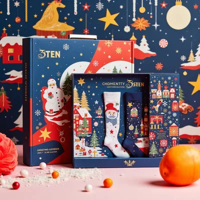 AI-Generated packaging for Advent calendar