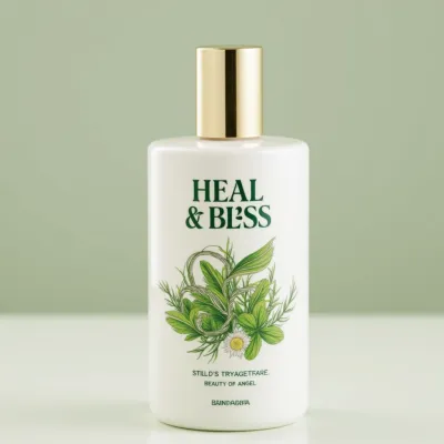 AI-Generated modern pump bottle packaging