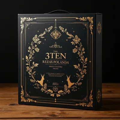 AI-Generated packaging for Advent calendar