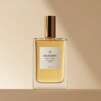 AI-Generated packaging for Perfume bottle