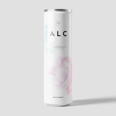 AI-Generated packaging for Drinks can in the Alcoholic Beverages industry