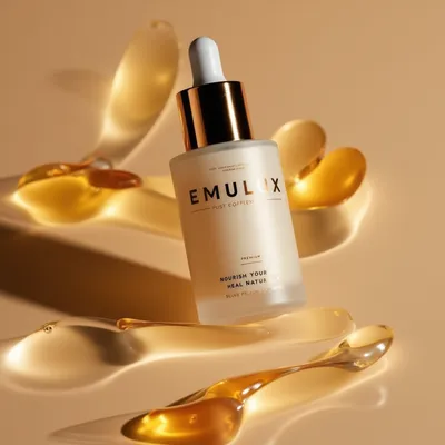 AI-Generated packaging for Dropper bottle