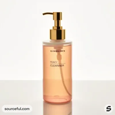 AI-Generated packaging for Pump bottle in the Beauty and Personal Care industry