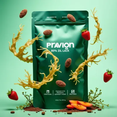 AI-Generated packaging for Food pouch