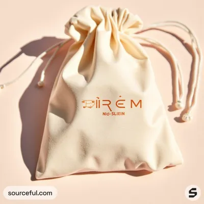 AI-Generated packaging for Drawstring bag