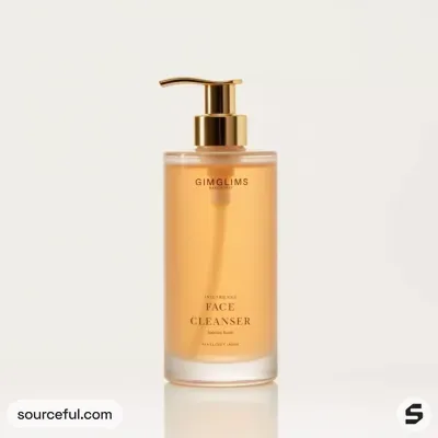 AI-Generated packaging for Pump bottle in the Beauty and Personal Care industry