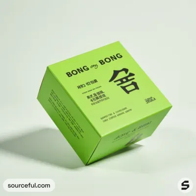 AI-Generated packaging for Carton box in the Food and Snacks industry