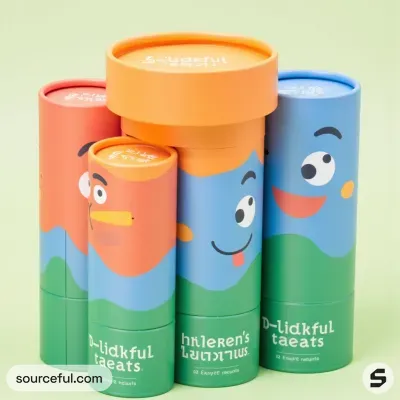 AI-Generated packaging for Tube in the Food and Snacks industry