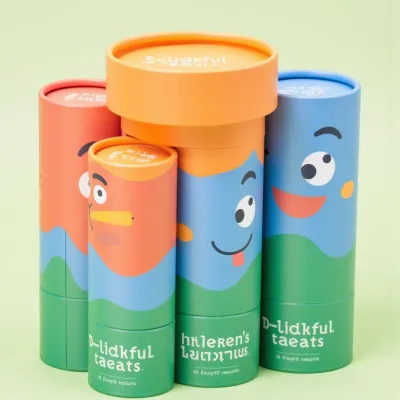 AI-Generated packaging for Tube in the Food and Snacks industry