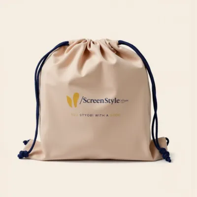 AI-Generated packaging for Drawstring bag in the Fashion and Accessories industry