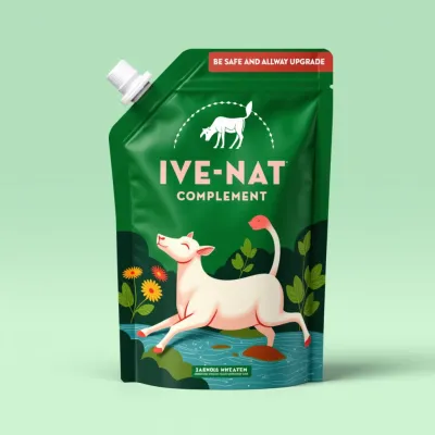 AI-Generated packaging for Food pouch