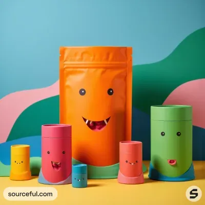 AI-Generated packaging for Tube in the Food and Snacks industry