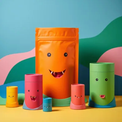 AI-Generated packaging for Tube in the Food and Snacks industry