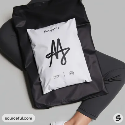 AI-Generated packaging for Plastic mailing bag