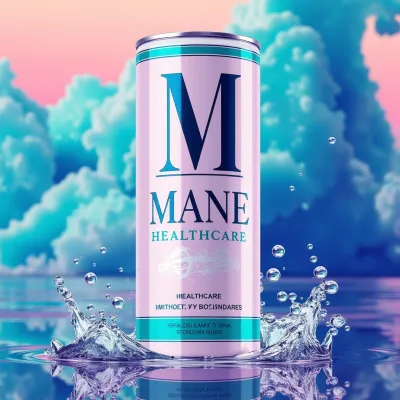 AI-Generated illustrative drinks can packaging