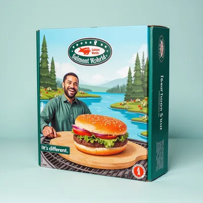 AI-Generated packaging for Mailer box