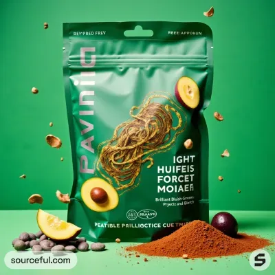 AI-Generated packaging for Food pouch