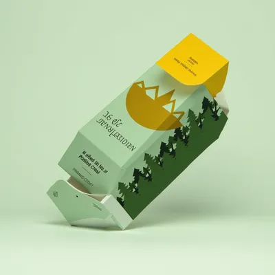 AI-Generated packaging for Carton box